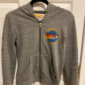 Aviator Nation grey sweatshirt size 14 kids